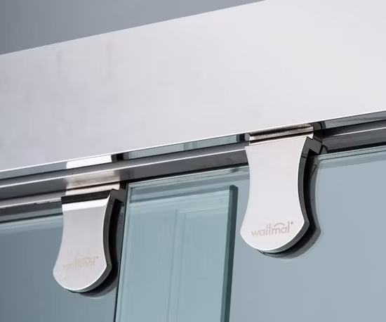 이중 접이식 슬라이딩 샤워 인클로저 도어